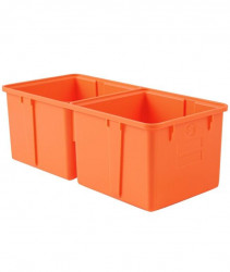 CUTIE RIGIDA GURU DIVIDED DEEP INSERT, 18X9X6.5CM