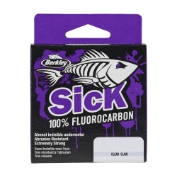FIR BERKLEY SICK FLUOROCARBON LEADER 50M/54YD, 0,32MM, 8KG/17LB CLEAR