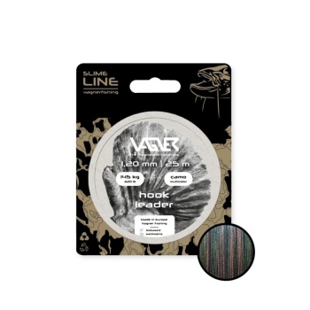 FIR HOOK LEADER VAGNER CAMO MULTICOLOR 25M 1.20MM, 25M, 145KG - Img 6
