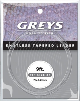 FIR INAINTAS CONIC MUSCA GREYS 9M 0.15MM 1.8KG | 4LB CLEAR