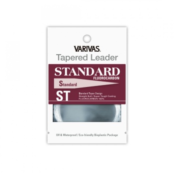FIR INAINTAS FLUOROCARBON MUSCA VARIVAS FLY TAPERED LEADER STANDARD ST 3X 9FT 0.205MM-0.51MM 2.7M