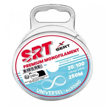 FIR MONOFILAMENT 250M SERT UNIVERSAL INVISIBLE 040MM