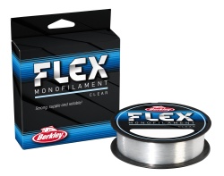 FIR MONOFILAMENT BERKLEY FLEX MONO 150M/165YD, 0,12MM, 1,25KG/3LB CLEAR