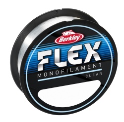 FIR MONOFILAMENT BERKLEY FLEX MONO 300M/330YD, 0,30MM, 6,8KG/15LB CLEAR