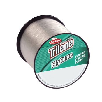 FIR MONOFILAMENT BERKLEY TRILENE BIG GAME 1500M/1635YD, 0,30MM, 4,5KG/10LB CLEAR