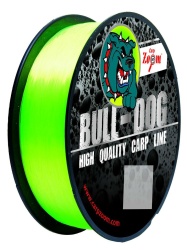 FIR MONOFILAMENT CARP ZOOM BULL-DOG FLUO 1000M 0.25MM 8.8 KG