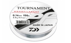 FIR MONOFILAMENT DAIWA TOURNAMENT SF 0.16MM / 2.3KG / 150M GREY
