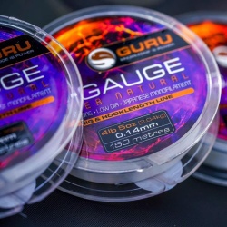 FIR MONOFILAMENT GURU N-GAUGE SUPER NATURAL CLEAR 0,16MM/2,31KG/150M