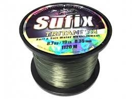 FIR MONOFILAMENT SUFIX TRITANIUM 1750M 0.28MM / 5.5KG DARK GREEN