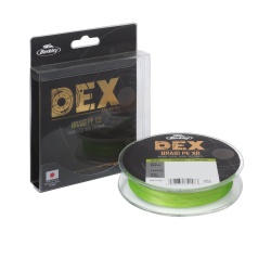 FIR TEXTIL BERKLEY DEX X8 PE CHARTREUSE 0.06MM 5.4KG 150M
