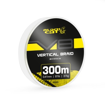 FIR TEXTIL BLACK CAT V8-LINE 0.41MM/81LB 300M - Img 5