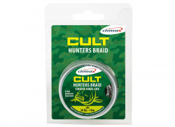FIR TEXTIL CLIMAX CULT HUNTERSBRAID SINKING HOOKLINK 20M 30LB CAMOUFLAGE