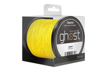 FIR TEXTIL DELPHIN GHOST 4+1/ GALBEN 0.23MM 13.6KG 3000M
