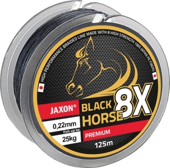 FIR TEXTIL JAXON BLACK HORSE PE 8X PREMIUM 125M 0.14MM