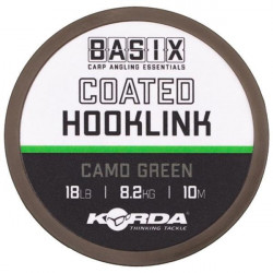 FIR TEXTIL KORDA BASIX COATED HOOKLINK 18LB/10M