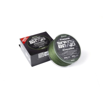 FIR TEXTIL SONIK SUBSONIK SINKING BRAID OLIVE 0.20MM, 600M, 40LB
