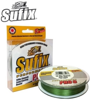 FIR TEXTIL SUFIX PERFORMANCE PRO 8 275M 0.15MM LO VIS GREEN