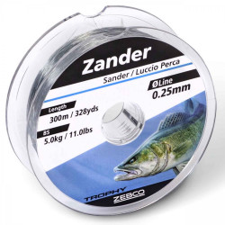 FIR ZEBCO TROPHY ZANDER 0.28MM 300M