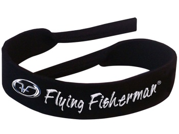 FLYING FISHERMAN LOGO NEOPRENE RETAINER BLACK