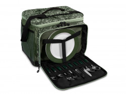 GEANTA TERMOIZOLANTA + SET DE TACAMURI DELPHIN FULLCOOL 29X29X39CM