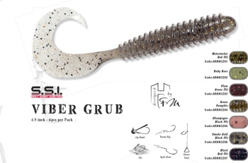 GRUB HERAKLES VIBER GRUB 4.5 11.4cm BABY BASS