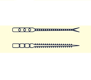 GRUB MUSTAD AJI MICRO BACHI 5CM CLEAR CHARTREUSE 12BUC/PL - Img 2