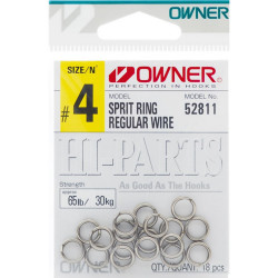 INELE DESPICATE OWNER 52811 NO.1 SPLIT RING REGULAR