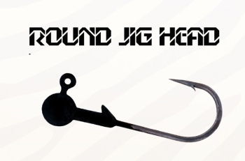 JIG HERAKLES ROUND JIGHEAD 1/0 3.5gr Matt Black