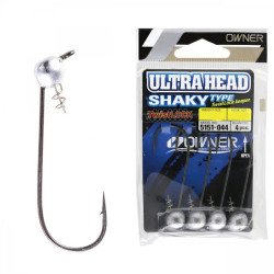 JIG LESTAT OWNER 5151 NO.4/0 3/16OZ ULTRA HEAD SHANKY TYPE 5.32G