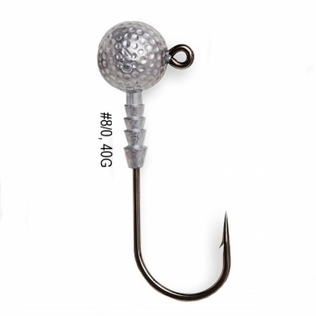 JIG MADCAT GOLF BALL NO.8/0 40GR JIGHEAD NATURAL BULK - Img 4