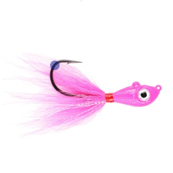JIG MUSTAD BIG EYE BUCKTAIL PINK CRYSTAL FLASH 3.5G