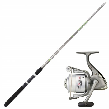 KIT LANSETA SERT FISH INSTINCT TELESPIN 2.70M+MULINETA SERT AKA 401 FD