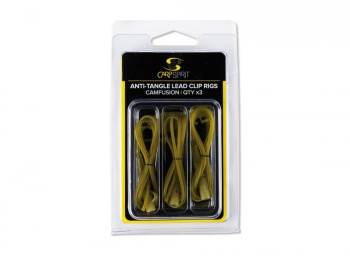 KIT MONTURI PLUMB PIERDUT + TUB ANTITANGLE CARP SPIRIT CAMFUSION X 3BUC