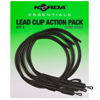 KIT PLUMB PIERDUT ESENTIALS LEAD CLIP ACTION 6BUC/PL