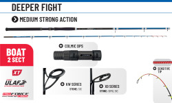 LANSETA COLMIC DEEPER FIGHT 2.70M 100-400GR 2BUC