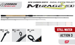 LANSETA COLMIC MIRAGE S31 STILLWATER 3.30M ML 50GR 3+3BUC