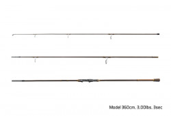LANSETA CRAP DELPHIN IMPALA CARPER / 2 TRONSOANE 390CM/3.50LBS