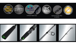 LANSETA SPORTEX JIG-XPERT PIKE BAITCAST 1.92M 21-79G 2BUC