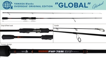 LANSETA YAMAGA FWP-78M GLOBAL 2.36M 7-28GR 2BUC