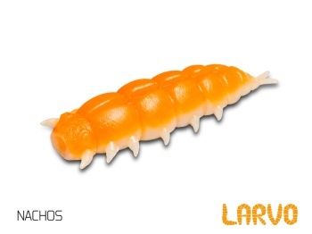 LARVA ARTIFICIALA DELPHIN LARVO CHEESE / 15 BUC 3CM / EWORM - Img 8