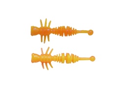 LARVA BERKLEY POWERBAIT POWER LARVAE 40MM FLUO ORANGE / SUNSHINE YELLOW