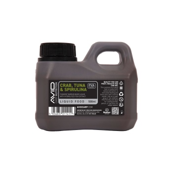 LICHID NUTRITIV AVID CARP CRAB TUNA & SPIRULINA LIQUID FOOD 500ML