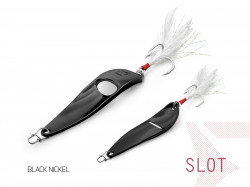 LINGURA OSCILANTA DELPHIN SLOT 15G BLACK NICKEL HOOK #4