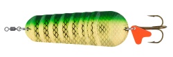 LINGURITA OSCILANTA ABU GARCIA ATOM 11CM / 55G GOLD / GREEN FLASH