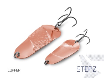 LINGURITA OSCILANTA DELPHIN STEPZ STRIPSCALE, METAL, 7CM, 10G - Img 3