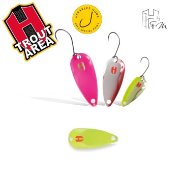 LINGURITA OSCILANTA HERAKLES KEEPER TROUT 4.0gr Chartreuse