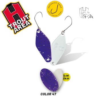 LINGURITA OSCILANTA HERAKLES LEAF 0.9gr Culoare 47 Viola Glow