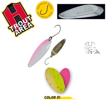 LINGURITA OSCILANTA HERAKLES VENTO LD 3.5gr Culoare 31 Rainbow