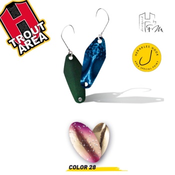 LINGURITA OSCILANTA HERAKLES ZERO 0.6gr Culoare 28 Golden Trout