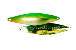 LINGURITA OSCILANTA JACKALL TRICOROLL 7.4CM 19G FLASH CHARTREUSE